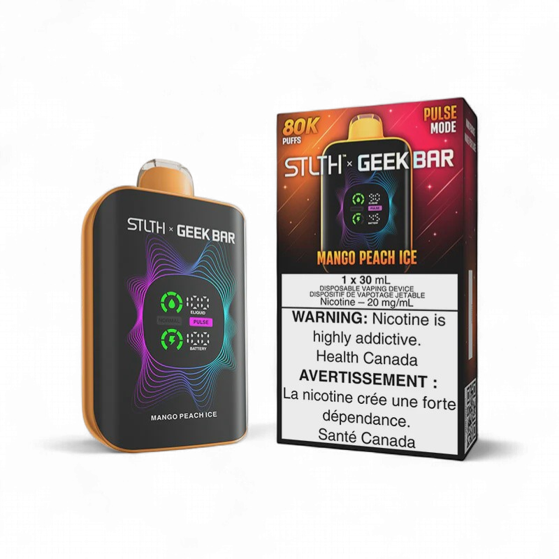 Mango Peach Ice - STLTH x GEEK BAR 80K Disposable, Nicotine: 20mg