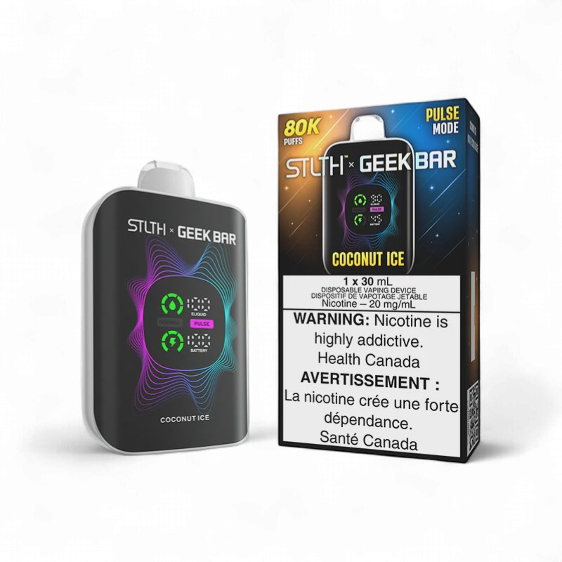 Coconut Ice - STLTH x GEEK BAR 80K Disposable, Nicotine: 20mg
