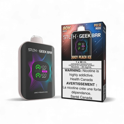 Juicy Peach Ice - STLTH x GEEK BAR 80K Disposable