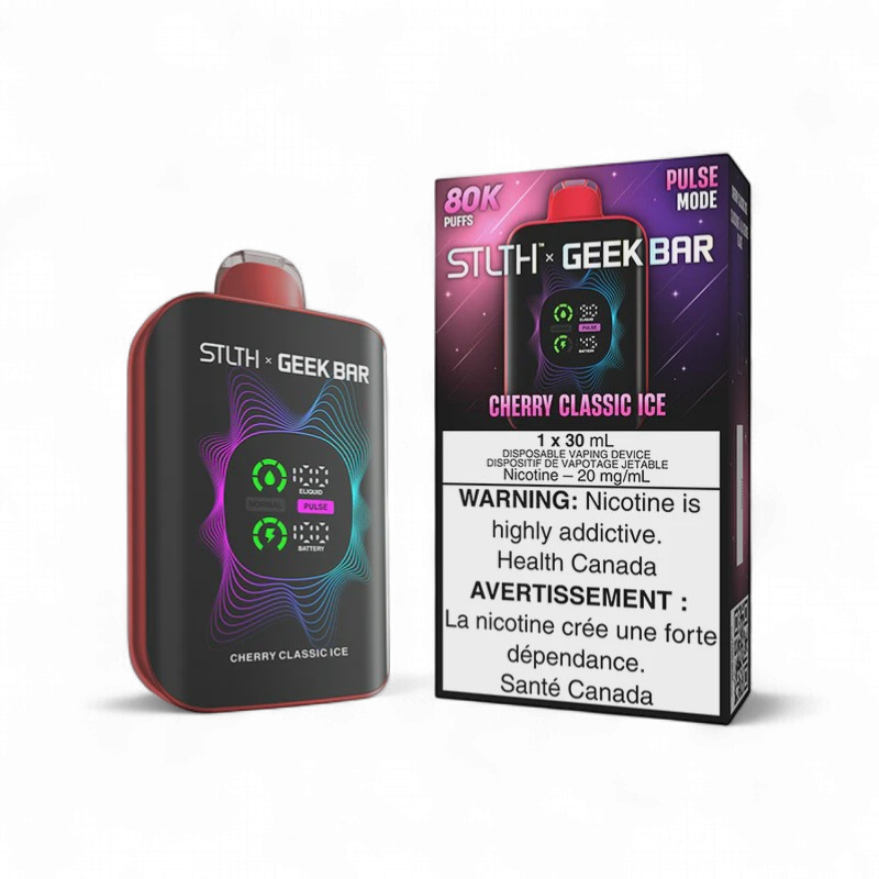 Cherry Classic Ice - STLTH x GEEK BAR 80K Disposable, Nicotine: 20mg
