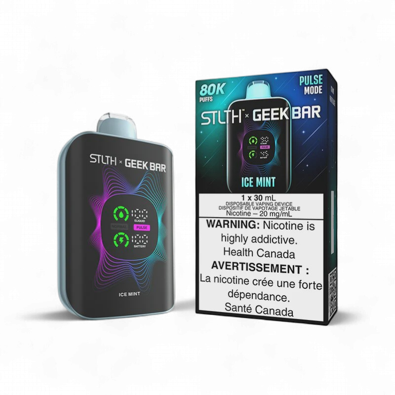 Ice Mint - STLTH x GEEK BAR 80K Disposable, Nicotine: 20mg