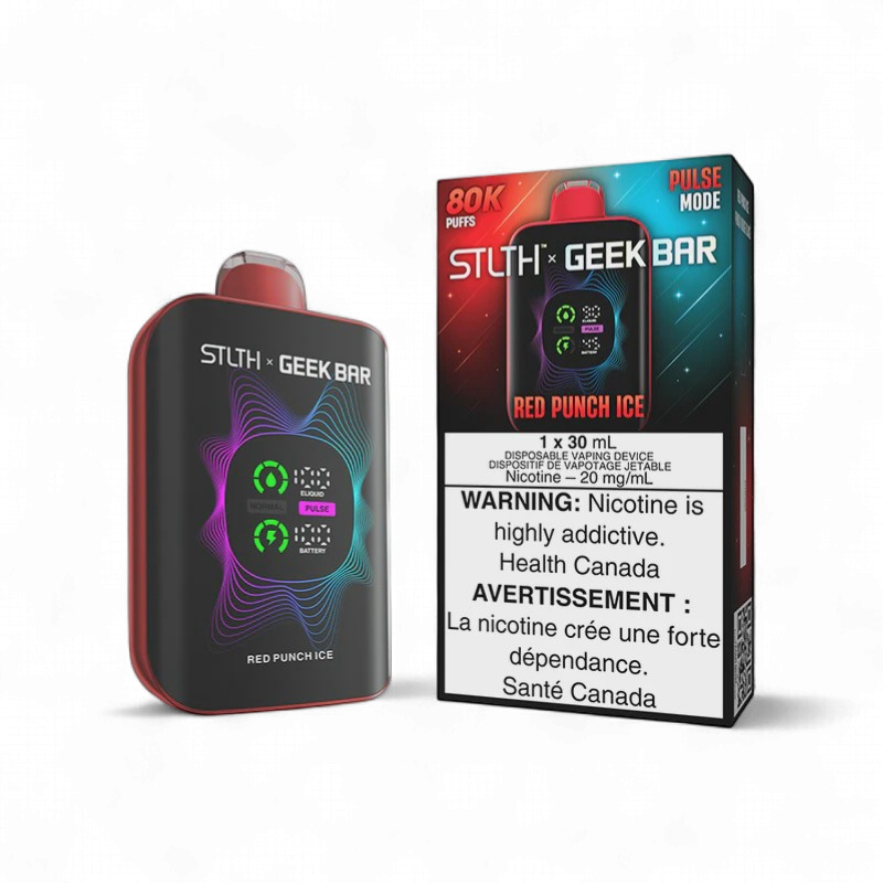 Red Punch Ice - STLTH x GEEK BAR 80K Disposable, Nicotine: 20mg