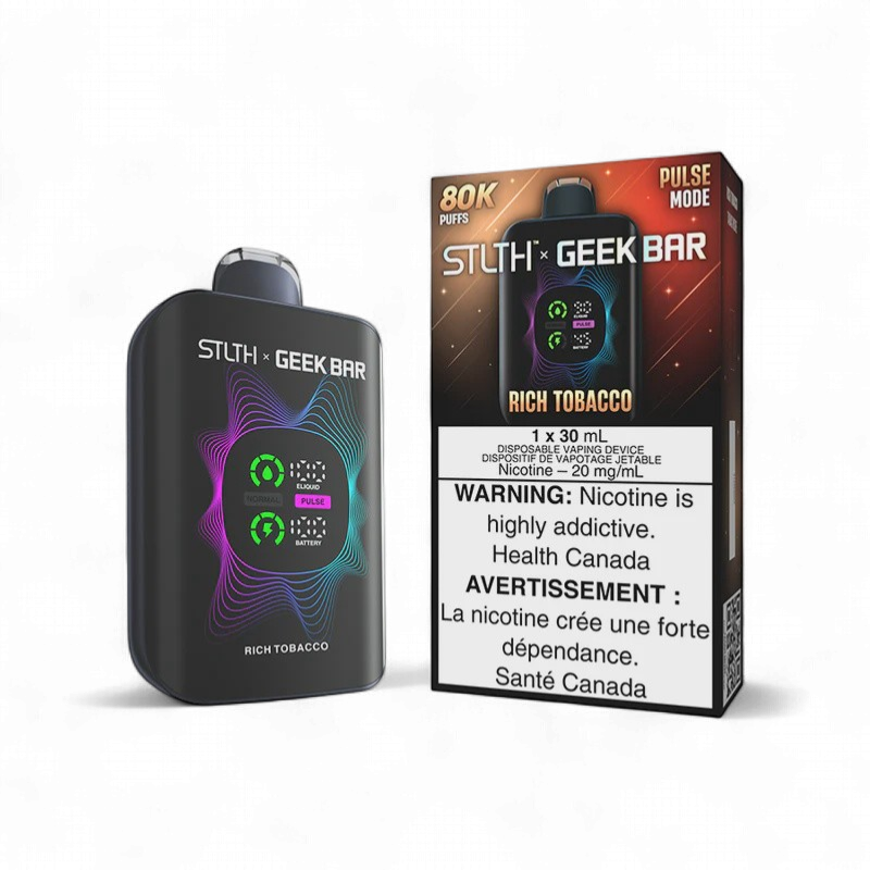 Rich Tobacco - STLTH x GEEK BAR 80K Disposable, Nicotine: 20mg