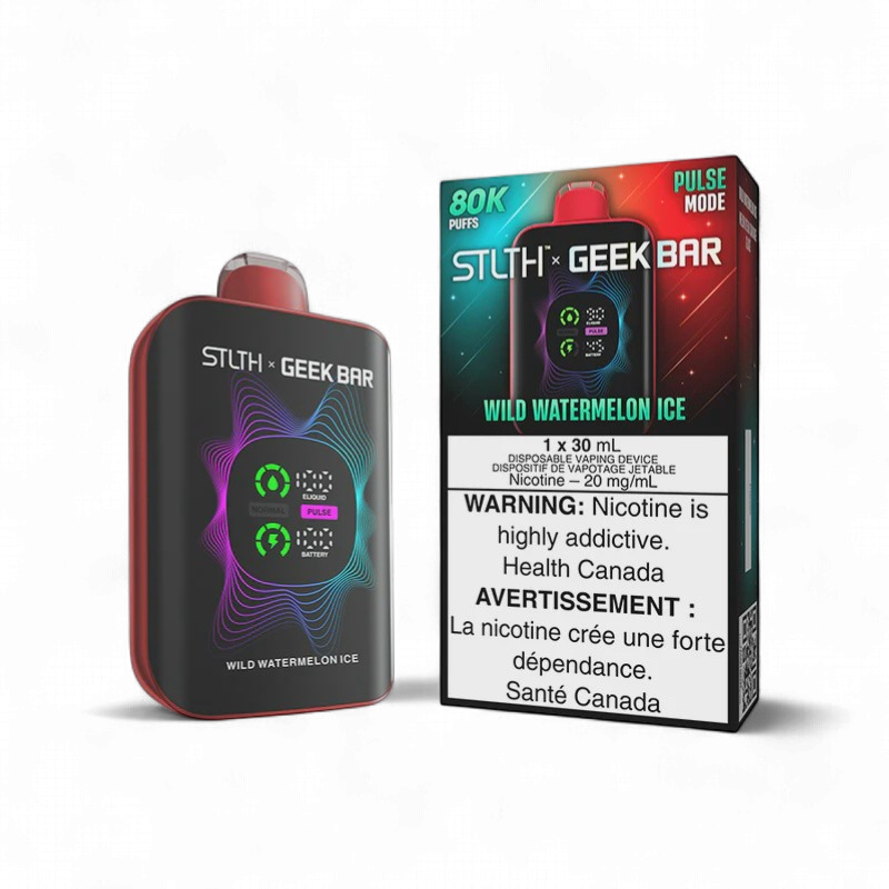 Wild Watermelon Ice - STLTH x GEEK BAR 80K Disposable, Nicotine: 20mg