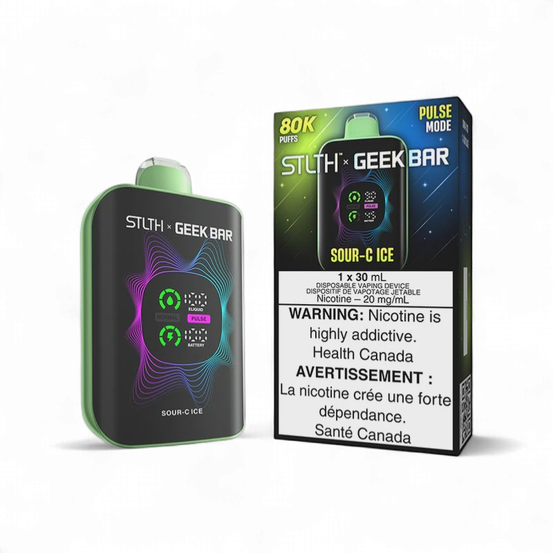 Sour C Ice - STLTH x GEEK BAR 80K Disposable, Nicotine: 20mg
