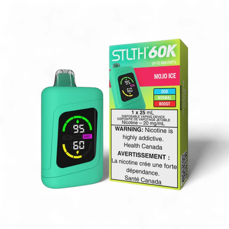 Mojo Ice - STLTH 60K Disposable, Nicotine: 20mg