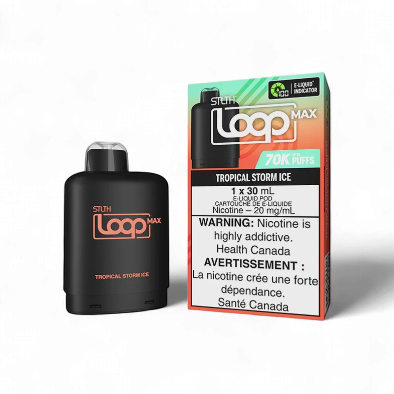 Tropical Storm Ice STLTH LOOP MAX Pod, Nicotine: 20mg