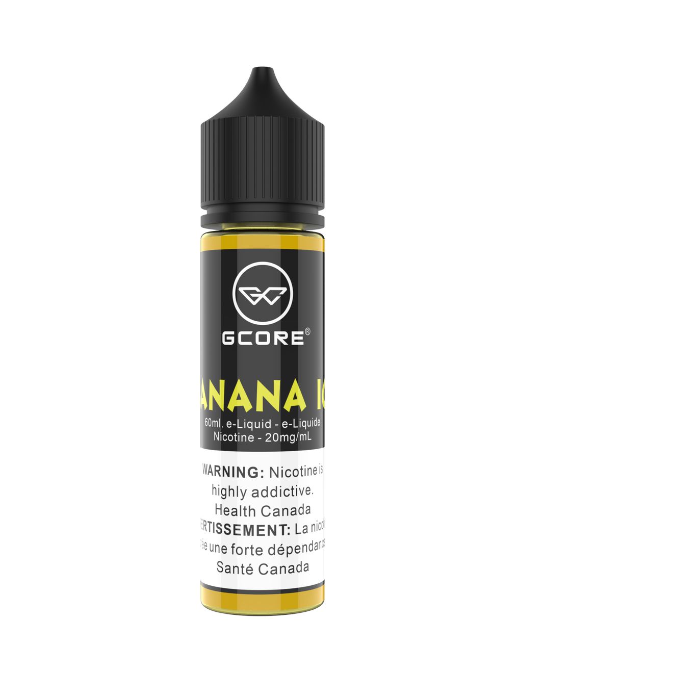 Banana Ice by Gcore Salt, Nicotine: 20mg, Size: 60ml