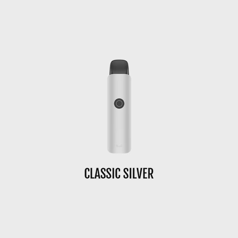 Uwell Caliburn G4 Classic Open Pod Kit, Color: Classic Silver