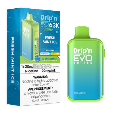 Fresh Mint Ice - Drip'n by Envi Evo 63K Disposable