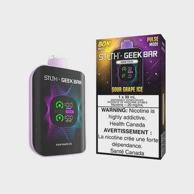 Sour Grape Ice - STLTH x GEEK BAR 80K Disposable