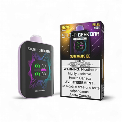 Sour Grape Ice - STLTH x GEEK BAR 80K Disposable
