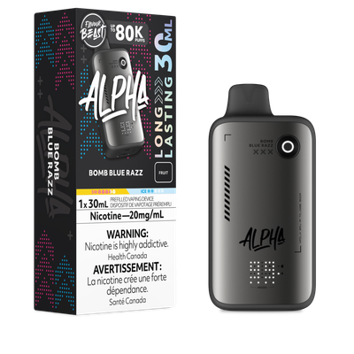Bomb Blue Razz - Flavour Beast Alpha 80K Disposable