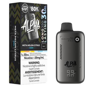 Meta Melon Citrus Iced - Flavour Beast Alpha 80K Disposable
