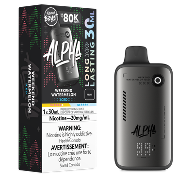 Weekend Watermelon Iced - Flavour Beast Alpha 80K Diposable