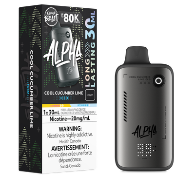Cool Cucumber Lime Iced - Flavour Beast Alpha 80K Disposable