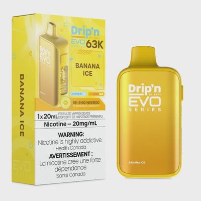Banana ice - Drip'n by Envi Evo 63K Disposable