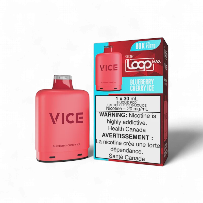 Blueberry Cherry Ice STLTH LOOP MAX X VICE, Nicotine: 20mg