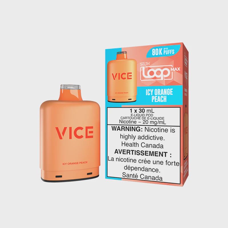 Icy Orange Peach STLTH LOOP MAX X VICE, Nicotine: 20mg