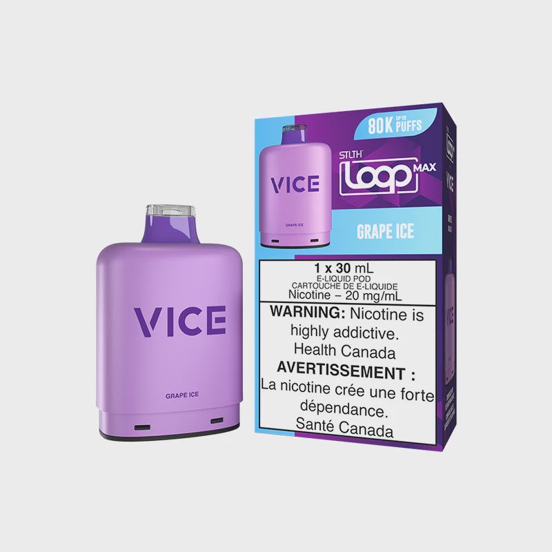 Grape Ice STLTH LOOP MAX X VICE, Nicotine: 20mg