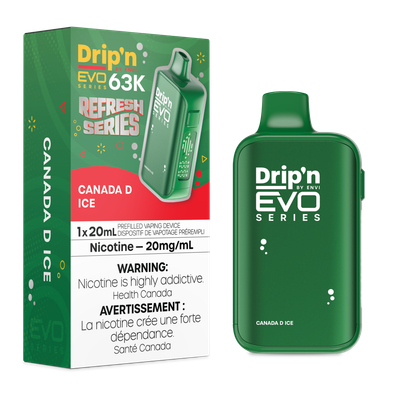 Canada D Ice - Drip'n by Envi Evo 63K Disposable