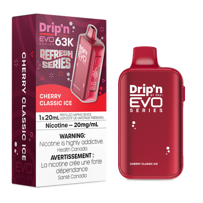 Cherry Classic Ice - Drip'n by Envi Evo 63K Disposable