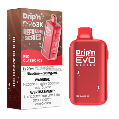 Red Classic Ice - Drip'n by Envi Evo 63K Disposable