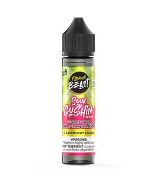 Sour Gushin' S. Raspberry Lemon - Flavour Beast Salt