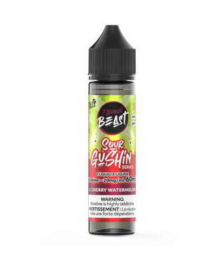 Sour Gushin' S. Cherry Watermelon - Flavour Beast Salt
