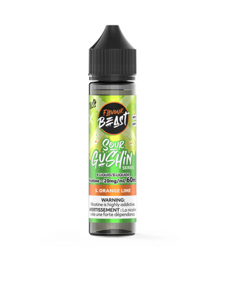 Sour Gushin' S. Orange Lime - Flavour Beast Salt