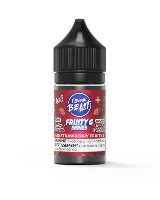 Red Strawberry Fruity G by Flavour Beast Salt