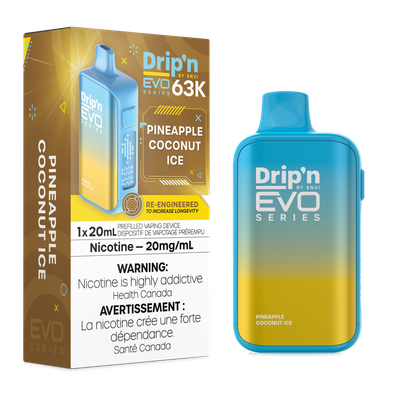 Pineapple Coconut Ice - Drip'n by Envi Evo 63K Disposable
