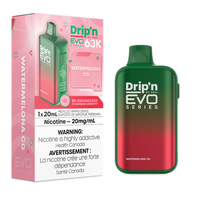 Watermelona CG - Drip'n by Envi Evo 63K Disposable