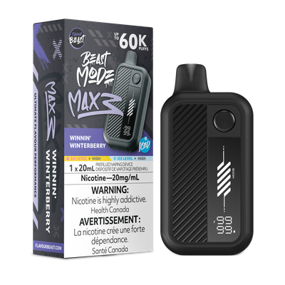 Winnin'  Winterberry Iced - Flavour Beast Beast Mode Max 3 Disposable