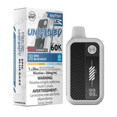 Epic Blue Razz Iced - Flavour Beast Unleashed Beast Mode Max 3 Disposable