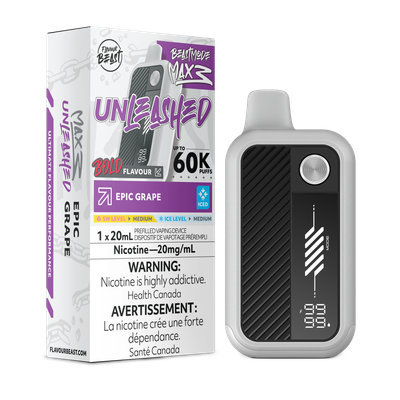 Epic Grape Iced - Flavour Beast Unleashed Beast Mode Max 3 Disposable