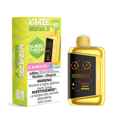 S. Slam G Ice - Kraze Mega X Disposable