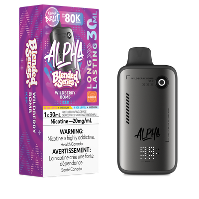 Wildberry Bomb Iced - Flavour Beast Alpha Disposable