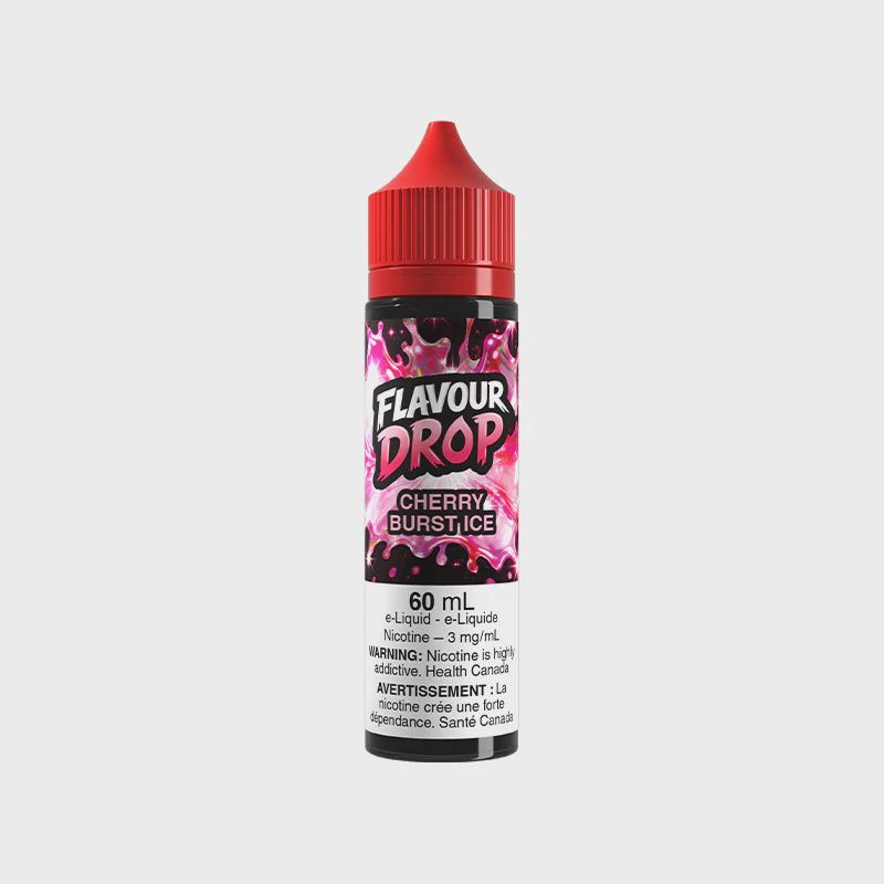 Cherry Burst Ice by Flavour Drop, Nicotine: 3mg, Size: 60ml