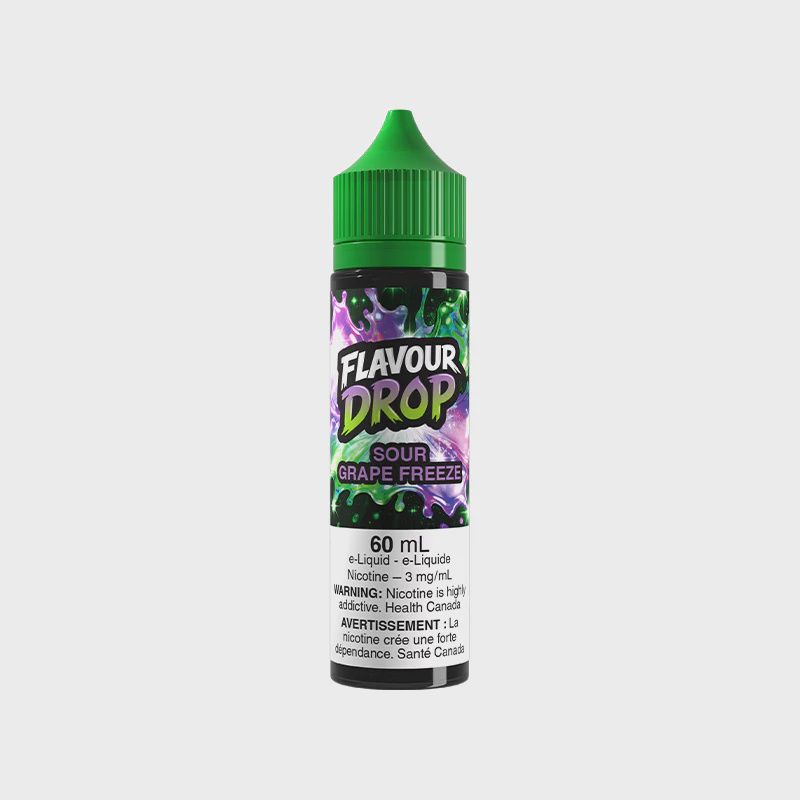 Sour Grape Freeze by Flavour Drop, Nicotine: 3mg, Size: 60ml