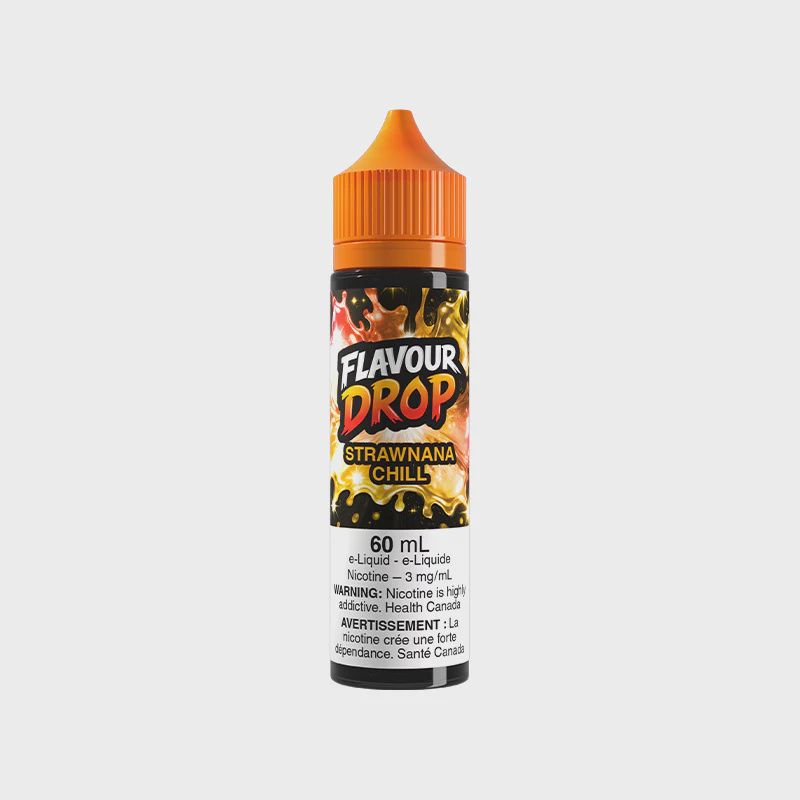 Strawnana Chill by Flavour Drop, Nicotine: 3mg, Size: 60ml