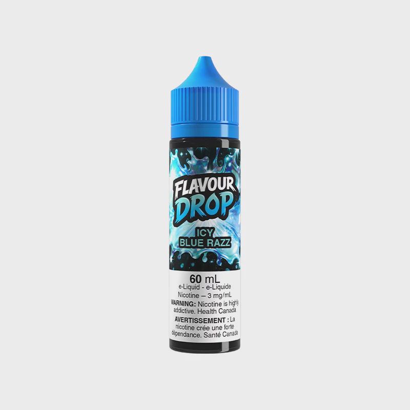 Icy Blue Razz by Flavour Drop, Nicotine: 3mg, Size: 60ml
