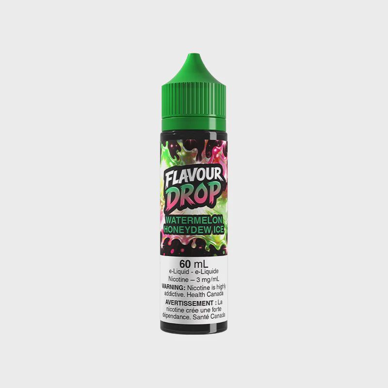 Watermelon Honeydew Ice by Flavour Drop, Nicotine: 3mg, Size: 60ml