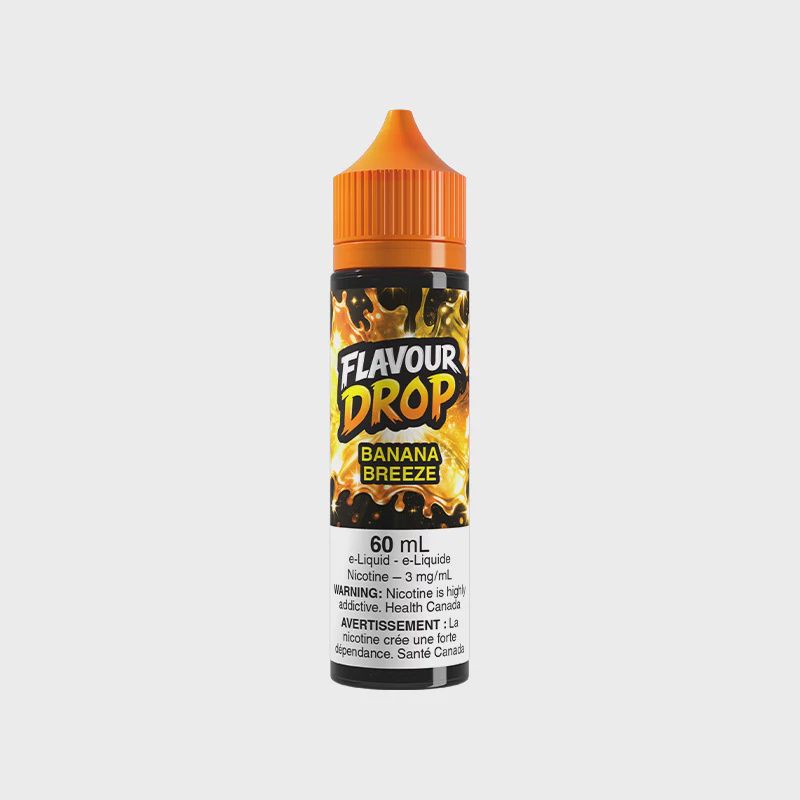 Banana Breeze by Flavour Drop, Nicotine: 3mg, Size: 60ml