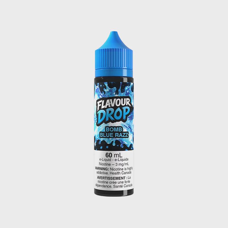 Bomb Blue Razz by Flavour Drop, Nicotine: 3mg, Size: 60ml