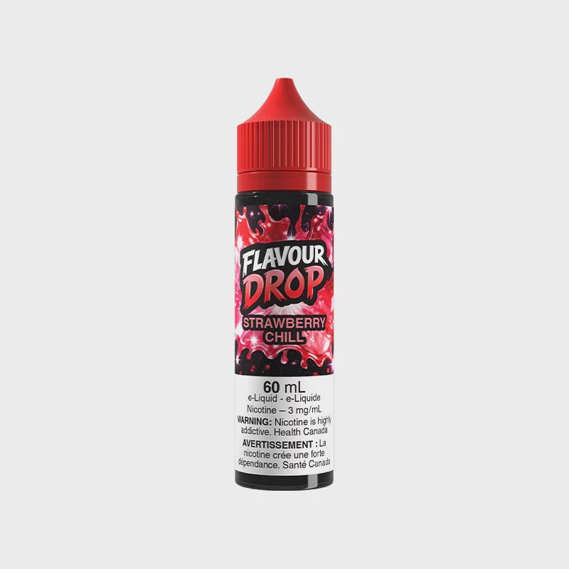 Strawberry Chill by Flavour Drop, Nicotine: 3mg, Size: 60ml