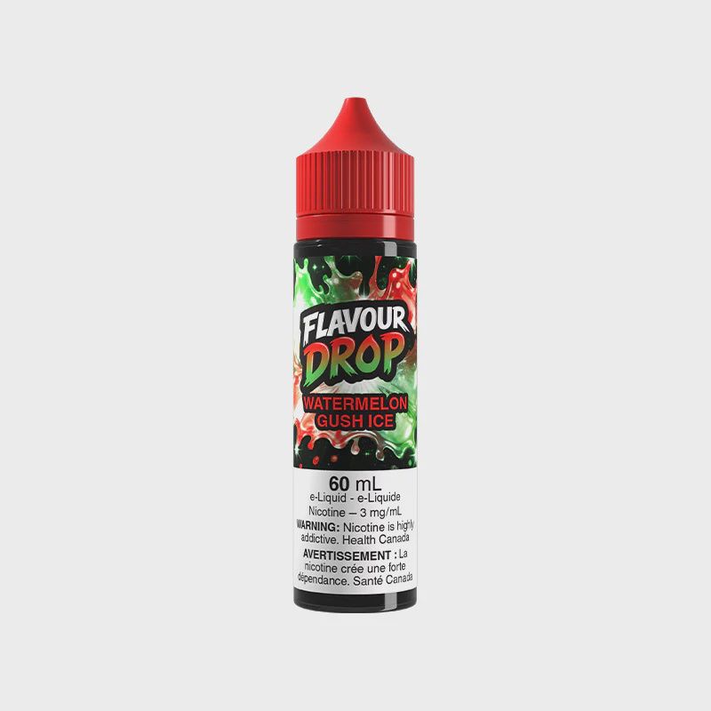 Watermelon Gush Ice by Flavour Drop, Nicotine: 3mg, Size: 60ml