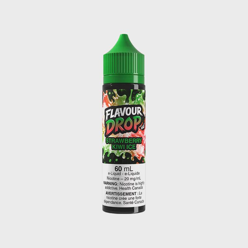 Strawberry Kiwi Ice - Flavour Drop Salt, Nicotine: 20mg, Size: 60ml