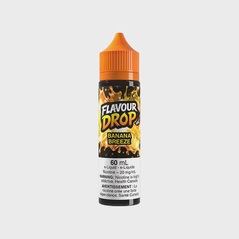 Banana Breeze - Flavour Drop Salt, Nicotine: 20mg, Size: 60ml