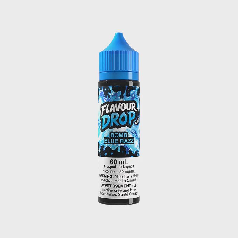 Bomb Blue Razz - Flavour Drop Salt, Nicotine: 20mg, Size: 60ml